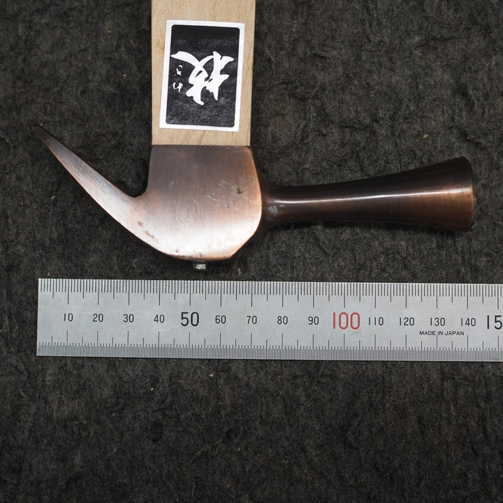 【未使用長期保管品】　土牛/DOGYU ブロンズ仮枠鎚「技」　小すべり止＊長期保管・廃番品　【鴻巣店】