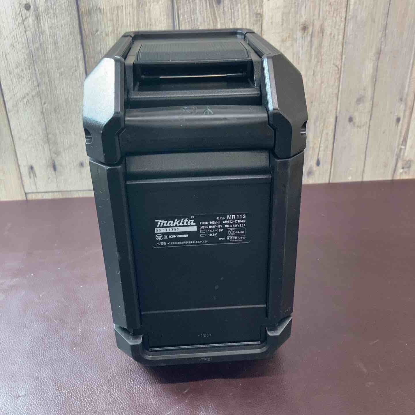 【中古品】マキタ(makita) コードレスラジオ MR113B Bluetooth【東大和店】 中古品】マキタ(makita) コードレスラジオ MR113B Bluetooth【東大和店