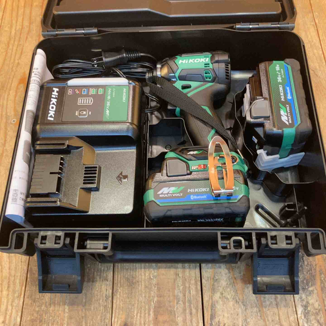 【未使用品】ハイコーキ(HIKOKI ※旧:日立工機) コードレスインパクトドライバー WH36DC(2XPSZ)(L)【所沢店】