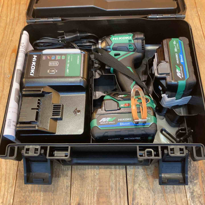 【未使用品】ハイコーキ(HIKOKI ※旧:日立工機) コードレスインパクトドライバー WH36DC(2XPSZ)(L)【所沢店】