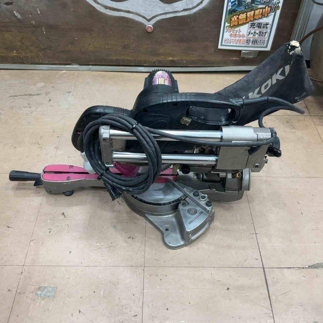 ★ハイコーキ(HIKOKI ※旧:日立工機) 卓上スライド丸のこ C7RSHC【草加店】