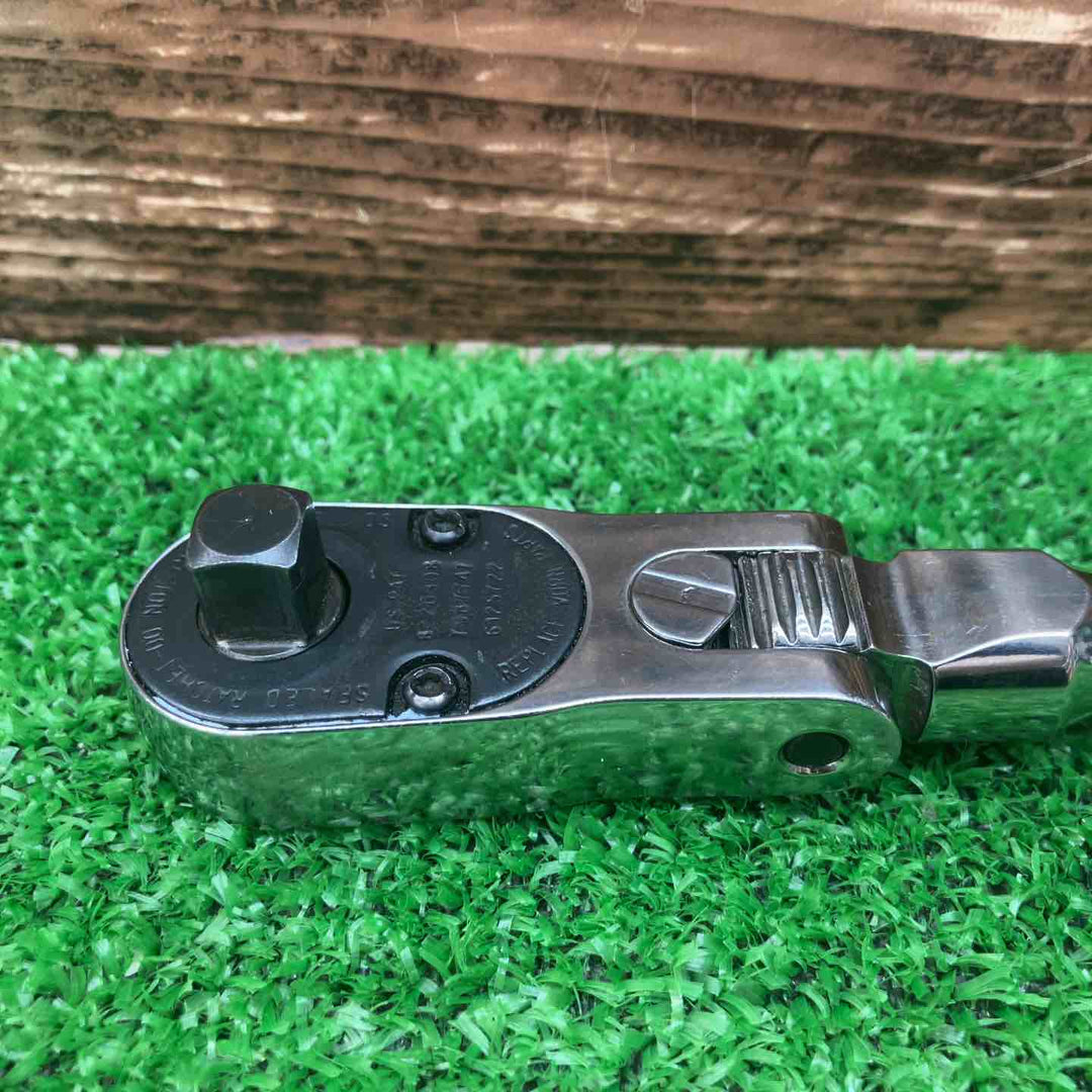 ◇Snap-on 3/8sq ロック付きフレックスラチェットハンドル FHLX80B【川越店】