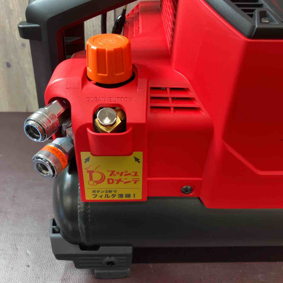 【未使用(店頭展示品)】★マックス(MAX) 高圧常圧兼用エアコンプレッサー AK-HL1310E2_レッド【東大和店】