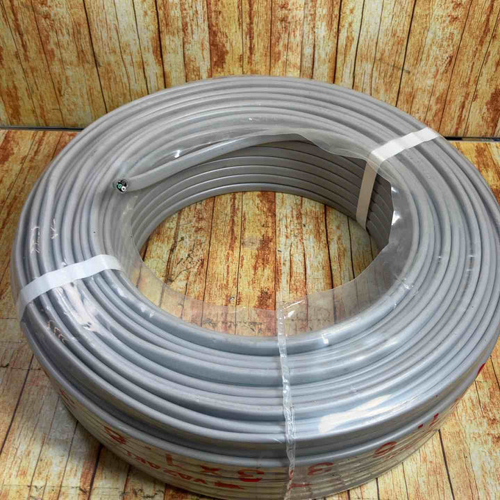 矢崎 VVFケーブル 1.6mm×3芯 100m巻 (灰色) VVF1.6mm×3C×100m YAZAKI【製造年月日23年5月】