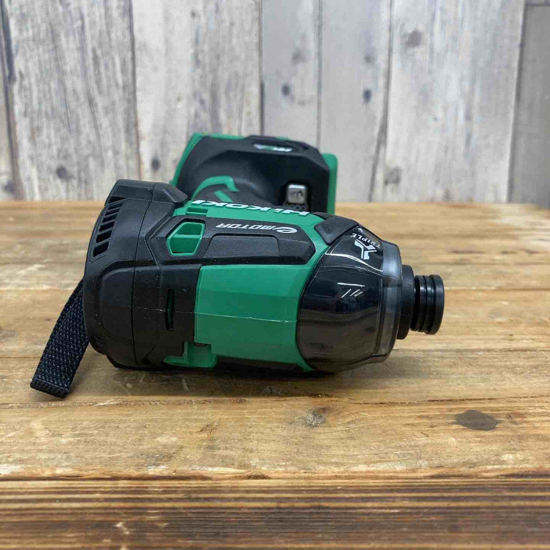 【未使用店頭展示品】 ハイコーキ(HIKOKI ※旧:日立工機) 36V コードレスインパクトドライバー WH36DC(2XPSZ)(L) フルセット 【東大和店】