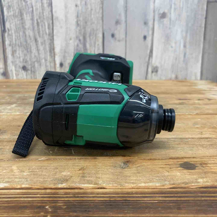 【未使用店頭展示品】 ハイコーキ(HIKOKI ※旧:日立工機) 36V コードレスインパクトドライバー WH36DC(2XPSZ)(L) フルセット 【東大和店】