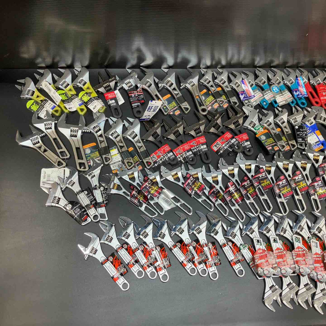 ▼モンキーレンチ100個まとめ売り 格安☆ ロブスター スーパーツール TOP サイズ 複数 軽量 薄型 ショート 様々【川越店】