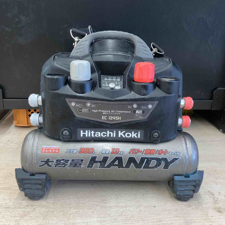 ★ハイコーキ(HIKOKI ※旧:日立工機) エアコンプレッサー EC1245H【川越店】