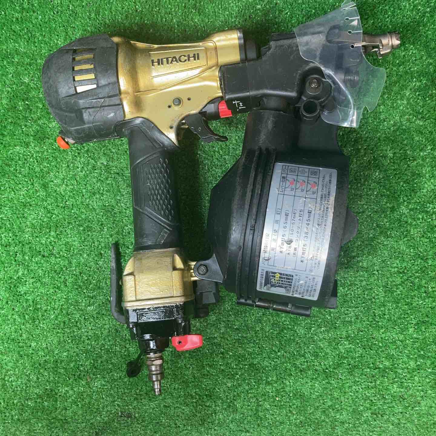 ☆ハイコーキ(HIKOKI ※旧:日立工機) 高圧エア釘打ち機 NV65HR(S