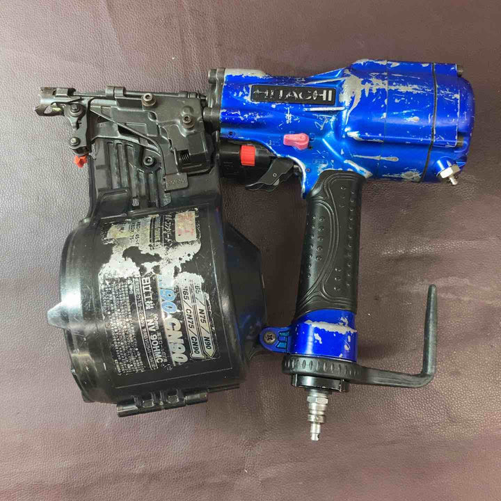 【中古品】 ハイコーキ(HIKOKI ※旧:日立工機) 高圧エア釘打ち機 NV90HMC(SB) 青 【東大和店】