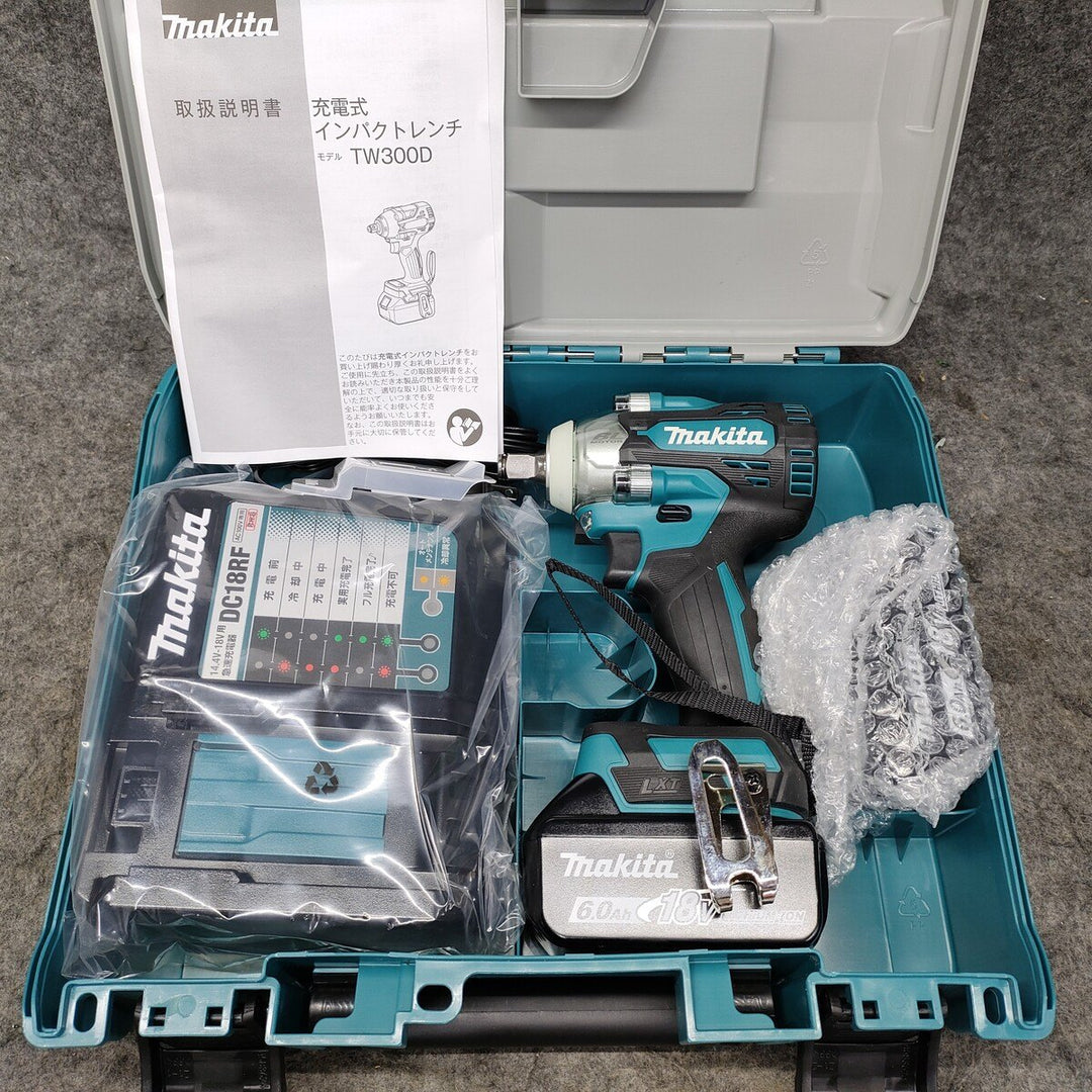 ★マキタ(makita) コードレスインパクトレンチ TW300DRGX  純正バッテリー付属【戸田店】