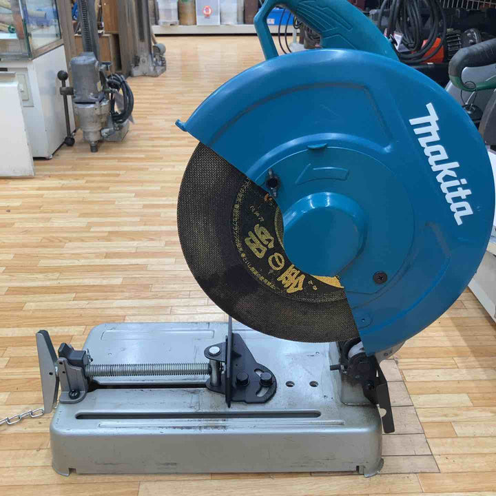 送料無料【中古品】マキタ(makita) 355mm 100V 切断機 LW1401 足ゴム欠品【柏店】