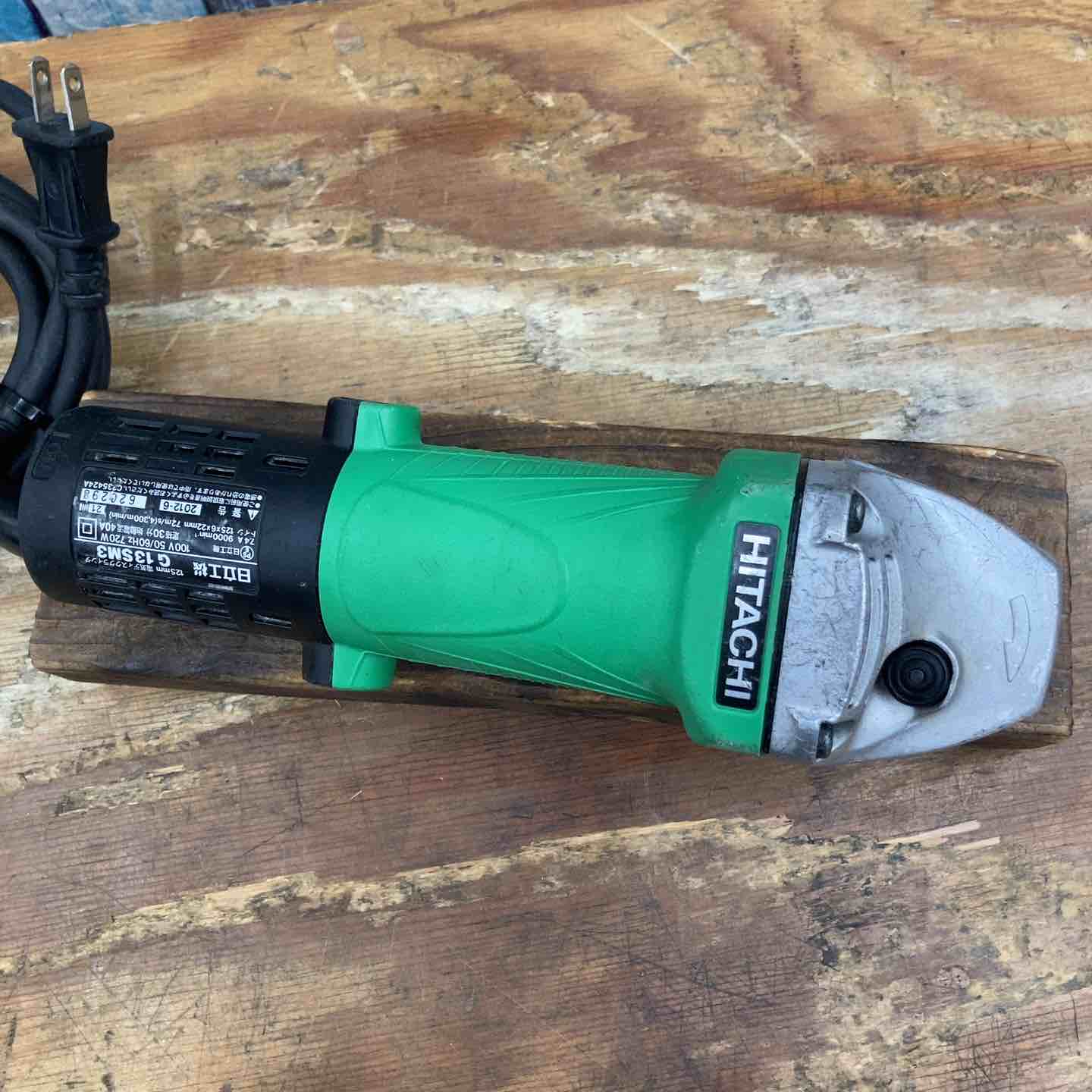 【中古】ハイコーキ HiKOKI G13VE 125mm電子ディスクグラインダ【ハンズクラフト佐賀】 HiKOKI（ハイコーキ） HIKOKI（ハイコーキ）125mm 電子ディスク