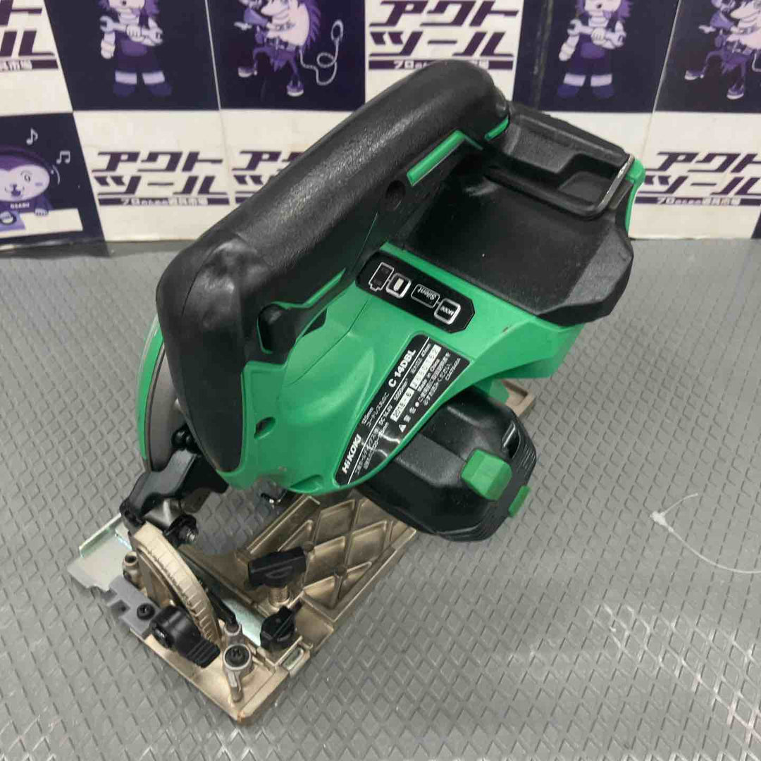 ★ハイコーキ(HIKOKI ※旧:日立工機) コードレス丸のこ C14DBL(NN)【所沢店】