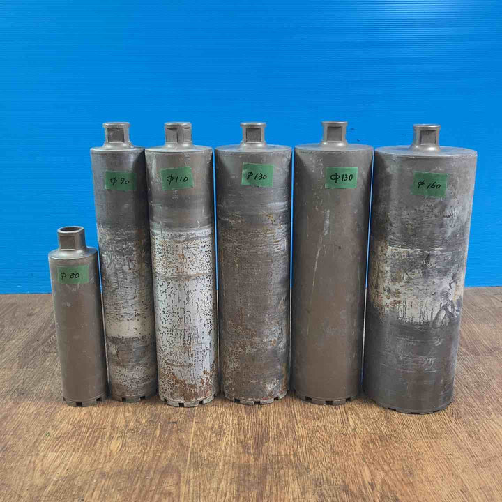 【中古品】コアドリルまとめセット 6本セット Aロッド【岩槻店】