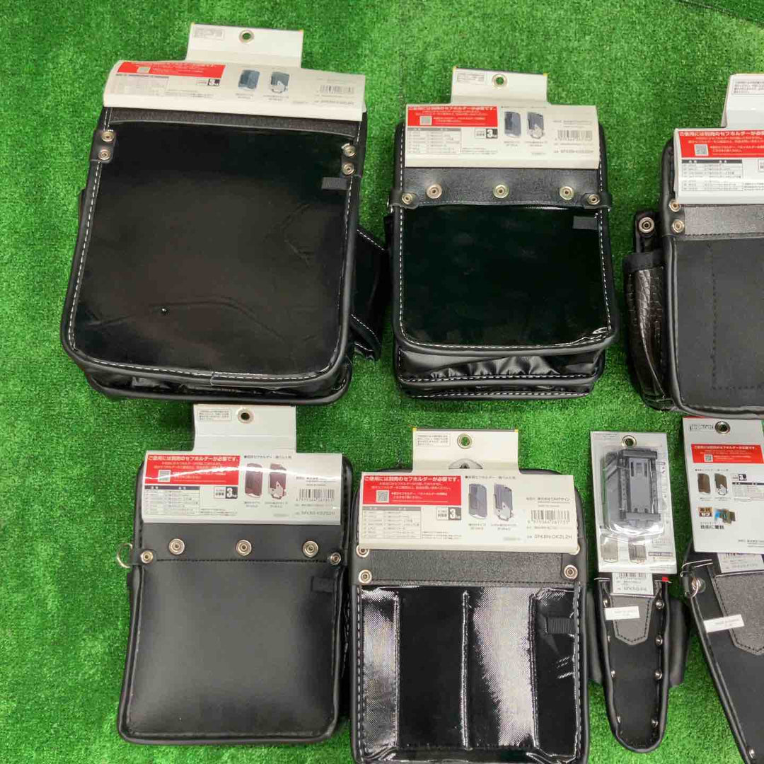 タジマ/Tajima セフシステム 腰袋 工具差し 9点まとめ CROCO クロコ セフツイン 釘袋 電工 2段 3段 【桶川店】