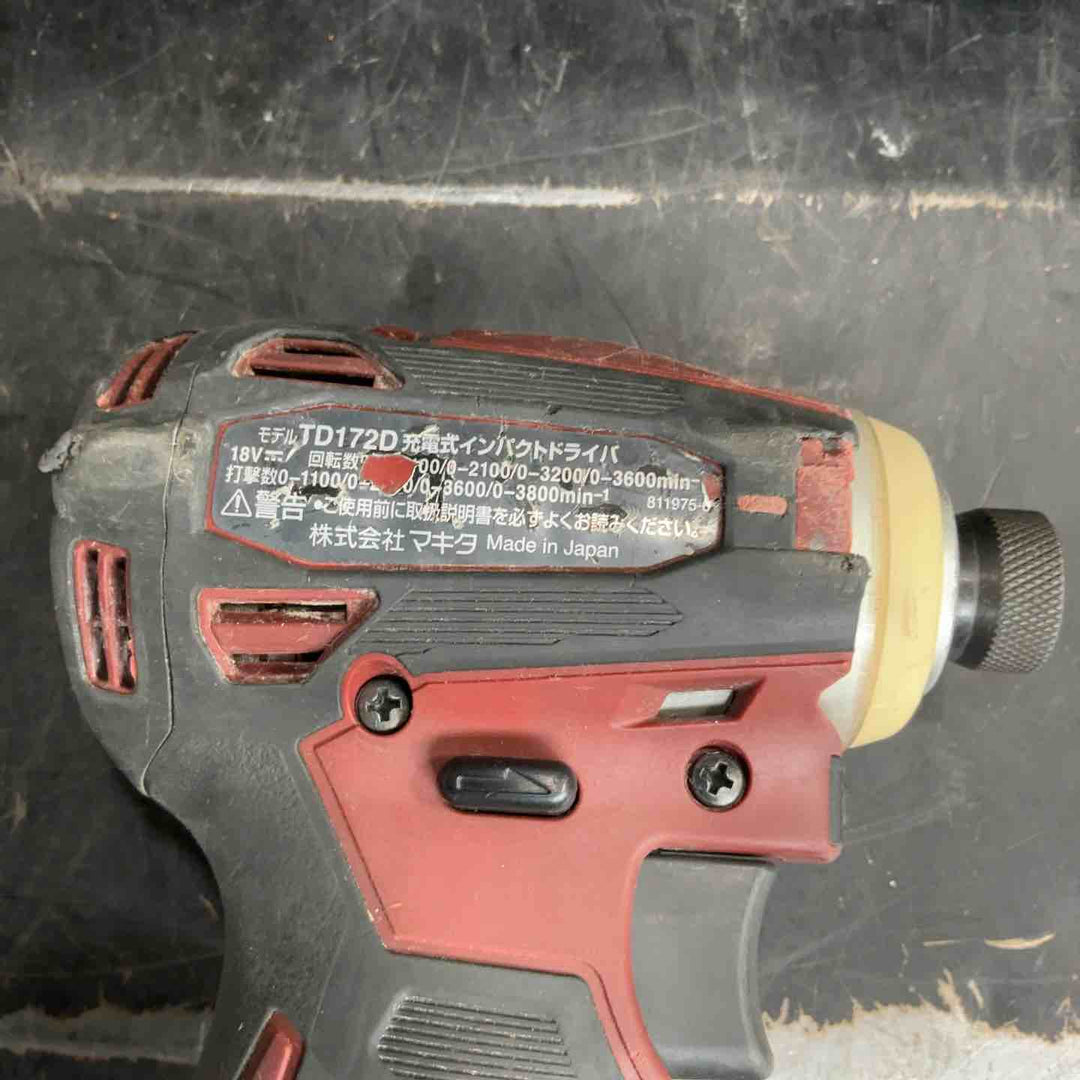 ★マキタ(makita) コードレスインパクトドライバー TD172DGXAR【草加店】