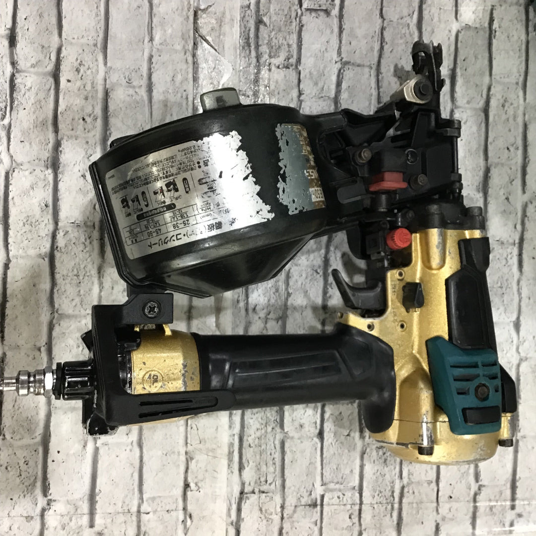 【中古品】マキタ(makita)50mm 高圧エア釘打 エアダスタ付 ゴールド AN533HSP1【東大和店】