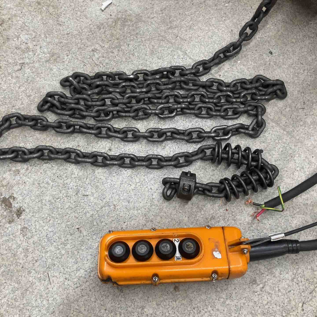 【店頭受取り限定】◇象印 エレファント 電動チェーンブロック ホイスト FB41ｔ トロリー付き【八潮店】