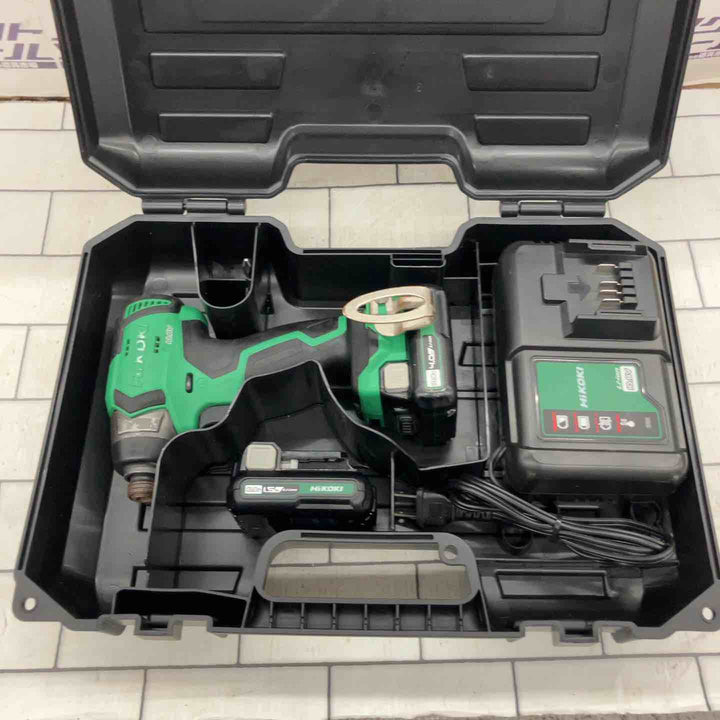 ★ハイコーキ(HIKOKI ※旧:日立工機) コードレスインパクトドライバー WH12DD(2LS)【所沢店】