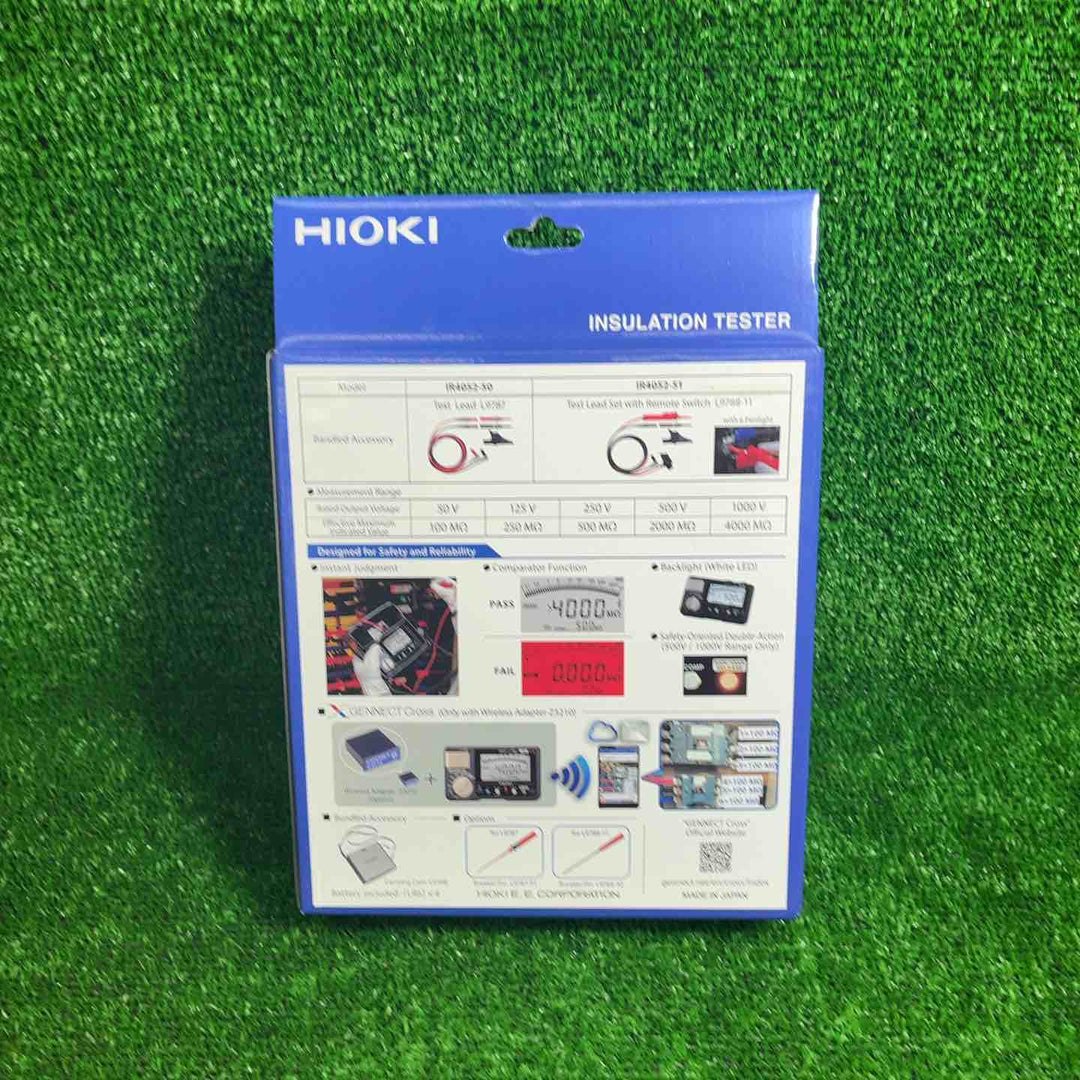 【未使用品】 日置電機(HIOKI) 絶縁抵抗計 IR4052-91【藤沢店】