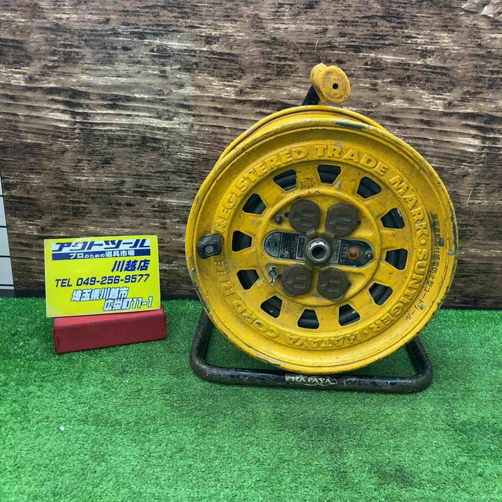 ◇ハタヤ(HATAYA) コードリール サンタイガーリール 30m 屋内用 BG-301KX【川越店】
