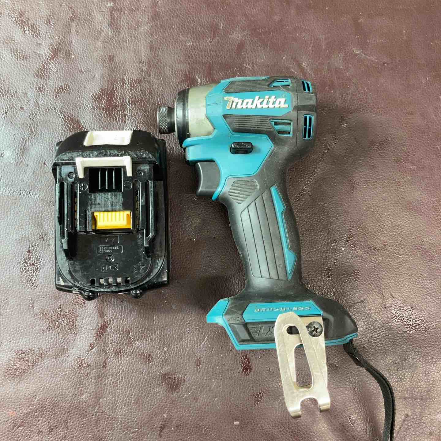 バッテリー1個付属 makita マキタ TD173D 充電式 