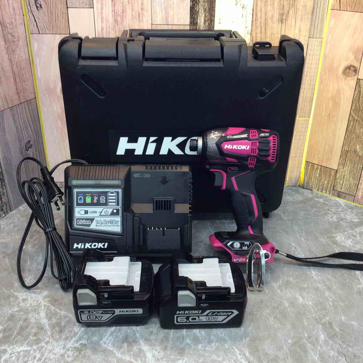 ★ハイコーキ(HIKOKI ※旧:日立工機) コードレスインパクトドライバー WH18DDL(2LJCK)(R)【八潮店】