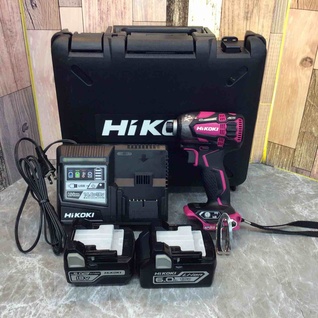 ☆ハイコーキ(HIKOKI ※旧:日立工機) コードレスインパクトドライバー
