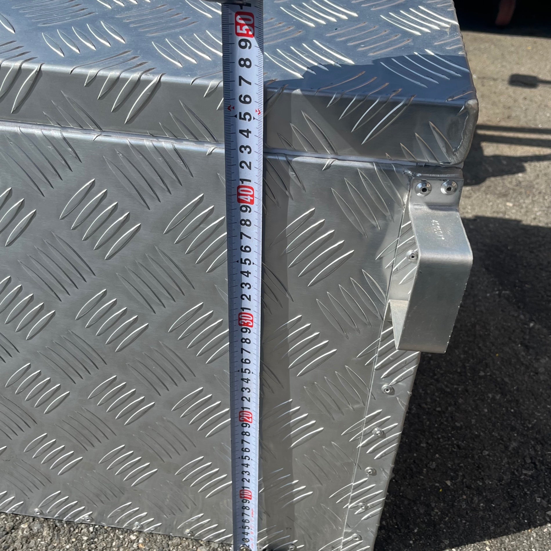 店頭受取り限定】アルインコ 万能アルミボックス BXA135K サイズW1350