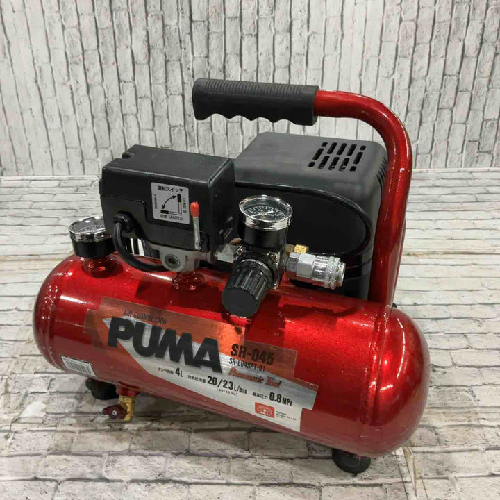 ◇藤原産業 (SK11) オイルレス エアーコンプレッサー SR-045 タンク容量 4L SR-L04SPT-01【川口店】