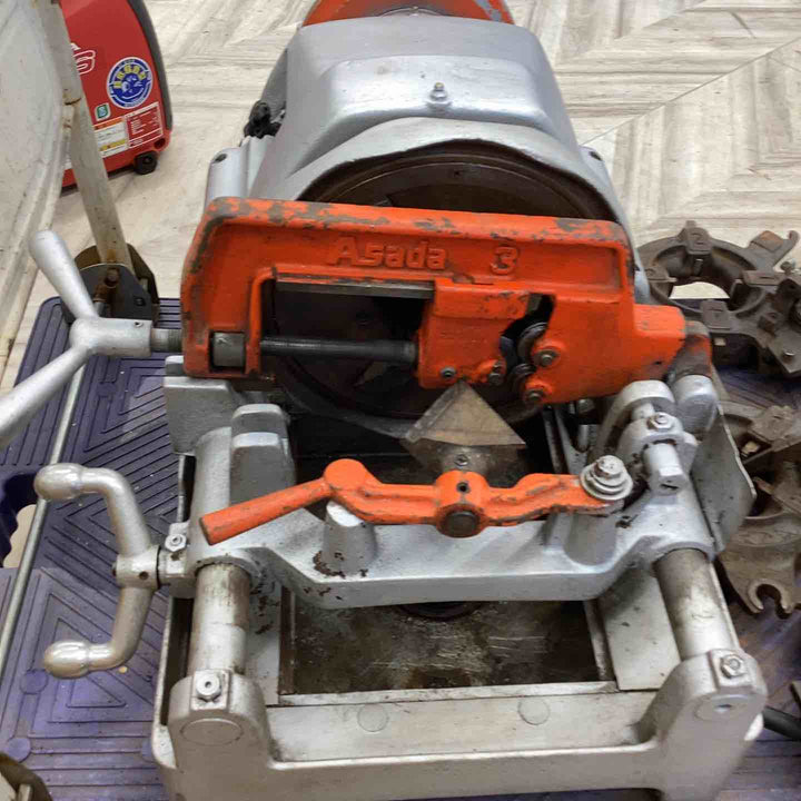 【店頭受取り限定】アサダ ASADA ねじ切り機 パイセット90 100V パイプ ボルト ねじ山 加工 水道 ガス管 チェーザ 【越谷店】