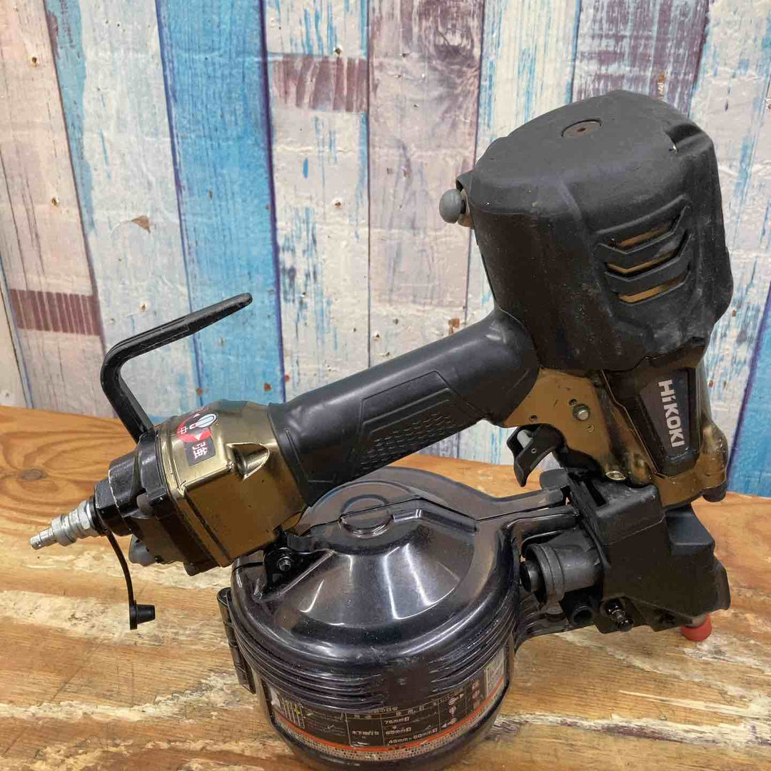 【中古品】★ハイコーキ(HIKOKI ※旧:日立工機) 高圧 エア釘打ち機 NV75HRA(S) 75mm【柏店】