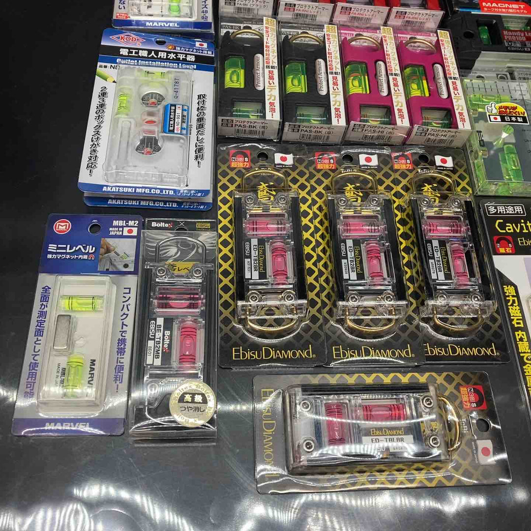 水平器 磁石モデル マグネット付き 30個まとめ売り エビスダイヤモンド KOD シンワ等【川越店】