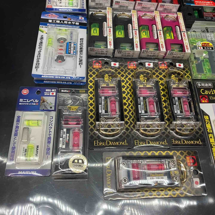 水平器 磁石モデル マグネット付き 30個まとめ売り エビスダイヤモンド KOD シンワ等【川越店】