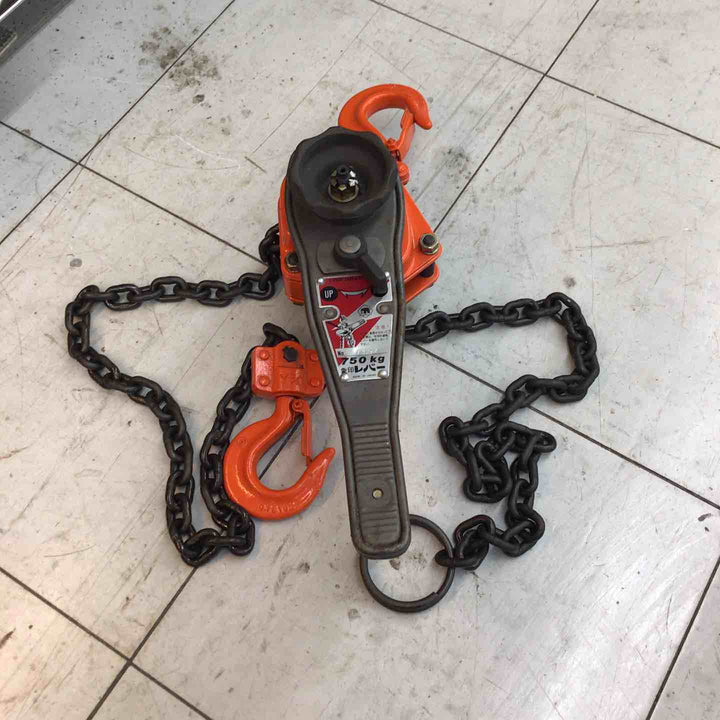 ◇象印 レバー Y-075 750kg 荷締機 レバーブロック【鴻巣店】