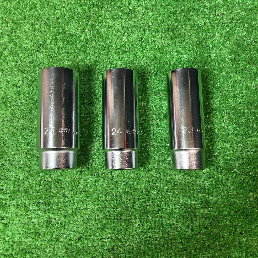 【美品】KTC(京都機械工具) ディープソケットレンチセット(12個) B3512【岩槻店】