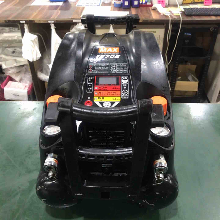 【現状品】★マックス(MAX) エアコンプレッサー AK-HH1270E_ブラック 保証なし【川口店】