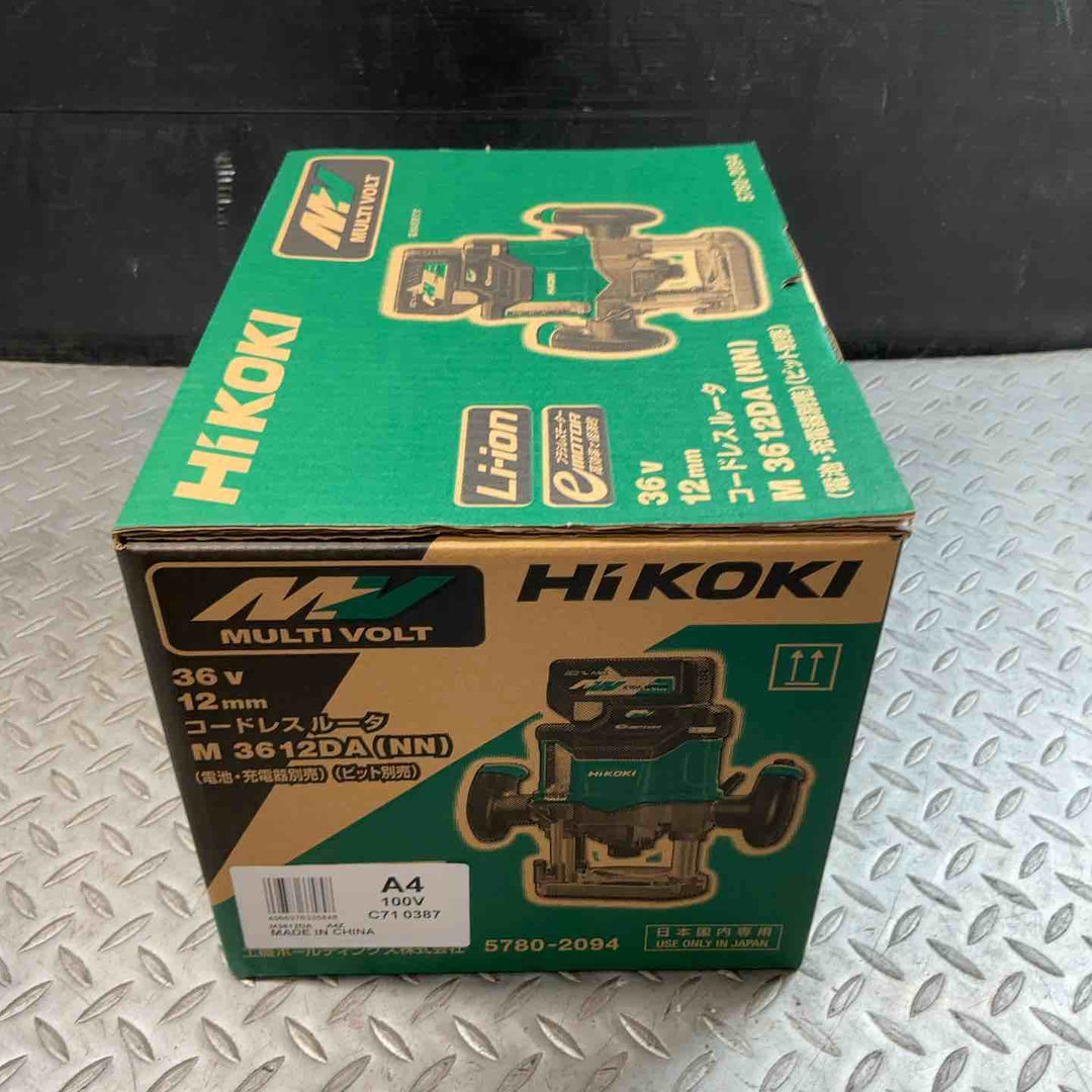 ★ハイコーキ(HIKOKI ※旧:日立工機) コードレスルーター M3612DA(NN)【川口店】