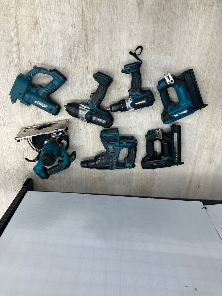 【ジャンク品】makita/マキタ バッテリー工具セット　HR244DZ FN350DZ DF458DZなど 修理・部品取りに【川越店】