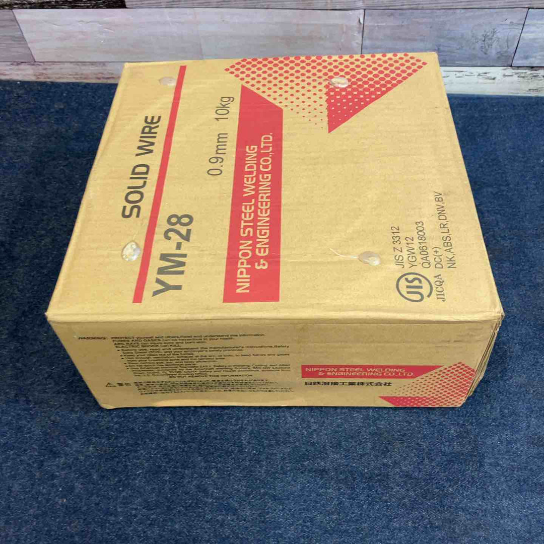 ◇ソリッドワイヤ 溶接ワイヤー  YM-28 0.9mm 10kg【八潮店】