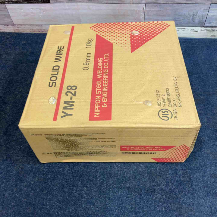 ◇ソリッドワイヤ 溶接ワイヤー  YM-28 0.9mm 10kg【八潮店】