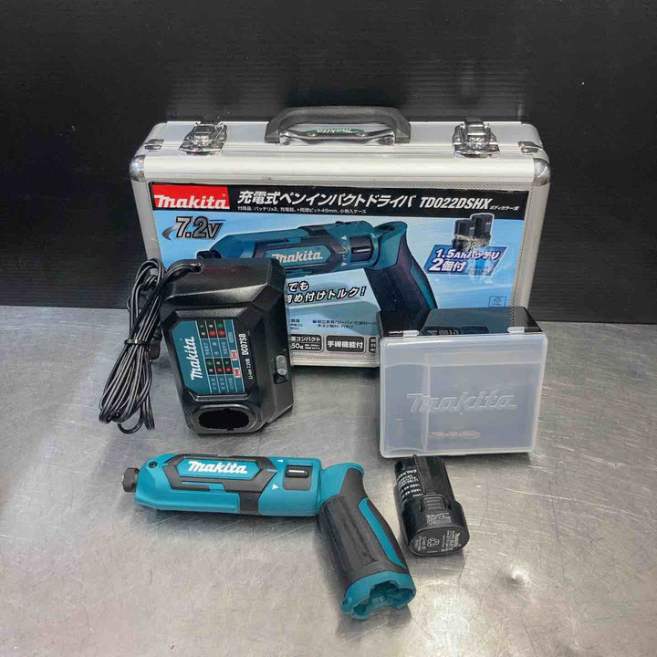 【中古美品】 マキタ(makita) 7.2Vコードレスペンインパクトドライバー TD022DSHX バッテリー1個 フルセット品 【東大和店】