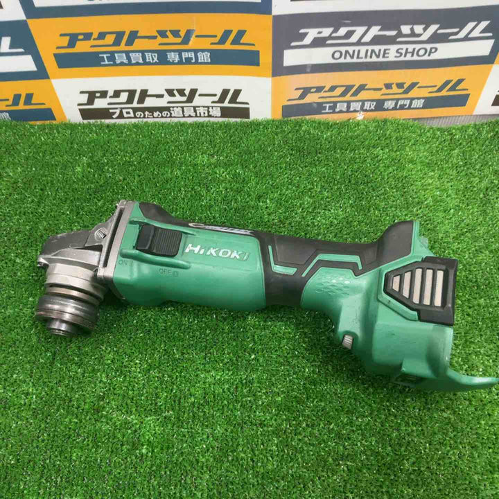☆ハイコーキ(HIKOKI ※旧:日立工機) 100mmコードレスディスクグラインダ G18DBBVL(NN)(L)【草加店】