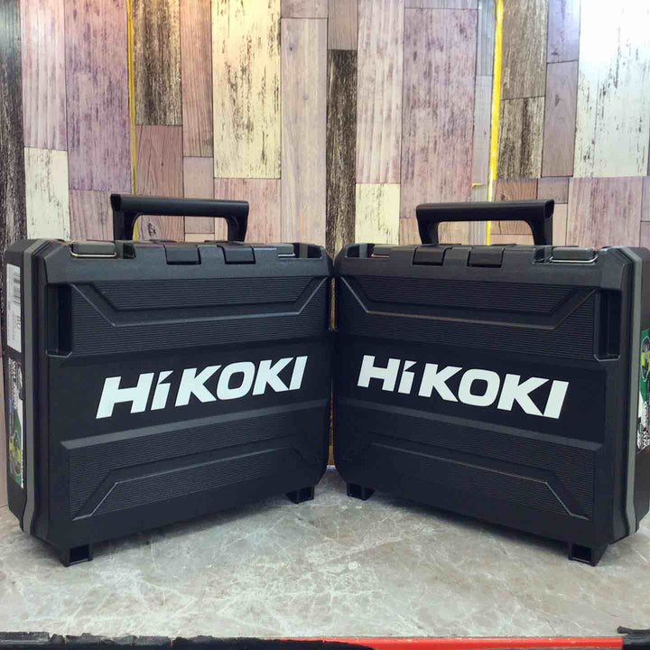 【未使用 2台セット】 ハイコーキ Hikoki スパイダーイエロー 36V コードレスインパクトドライバ WH36DD(2XHYSZ) 【八潮店】