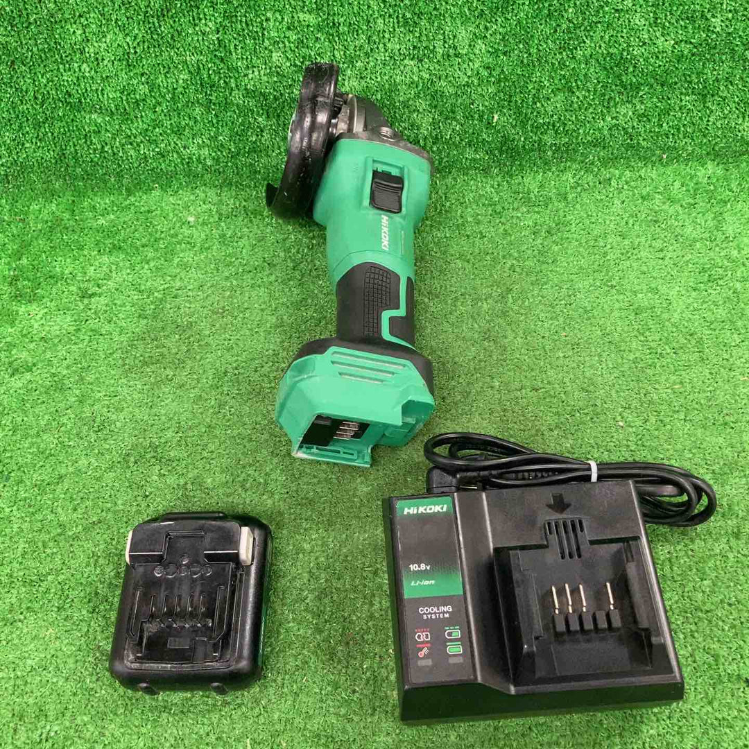 ★ハイコーキ(HIKOKI ※旧:日立工機) 100mmコードレスディスクグラインダ G1210DA(2LSK)【川崎店】