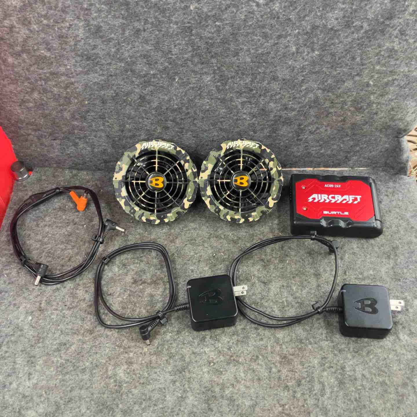 バートル BURTLE エアークラフト 空調服 24V バッテリー ファンセット