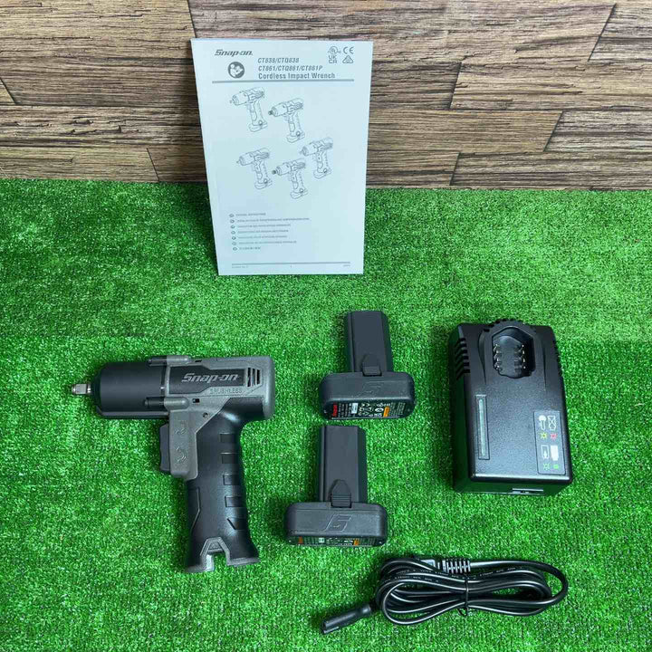 スナップオン/Snap-on コードレスインパクトレンチ CT861GMJ2 ガンメタ【桶川店】