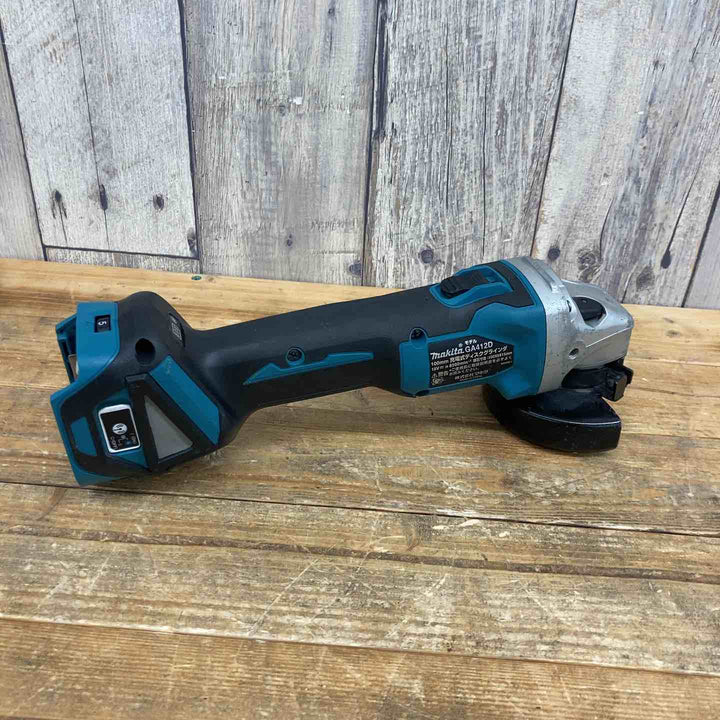 【中古品】 マキタ(makita) 100mmコードレスディスクグラインダ GA412DZ 【東大和店】