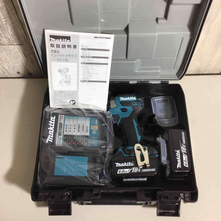 【未使用品】マキタmakita コードレス インパクトドライバー TD173DRGX インパクト フルセット  純正 充電式 18V 【戸田店】